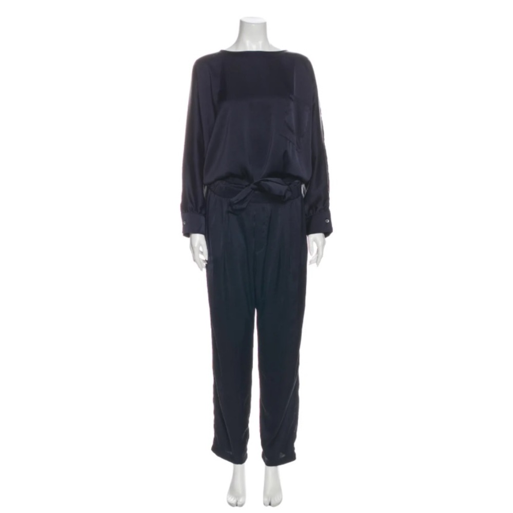 Overlover boat neck jumpsuit